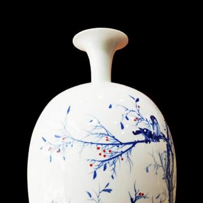 BÌNH HÚT TÀI LỘC VẼ TAY KIM NGỌC MÃN ĐƯỜNG